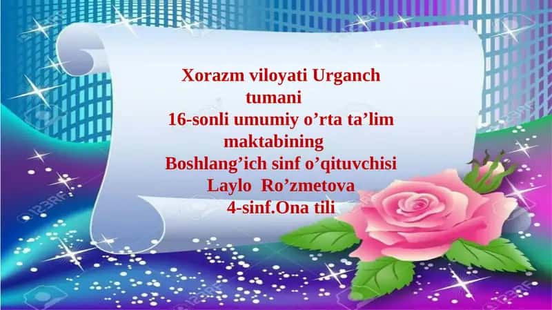 Ayrim unli va undosh tovushlarning aytilishi va yozilishi
