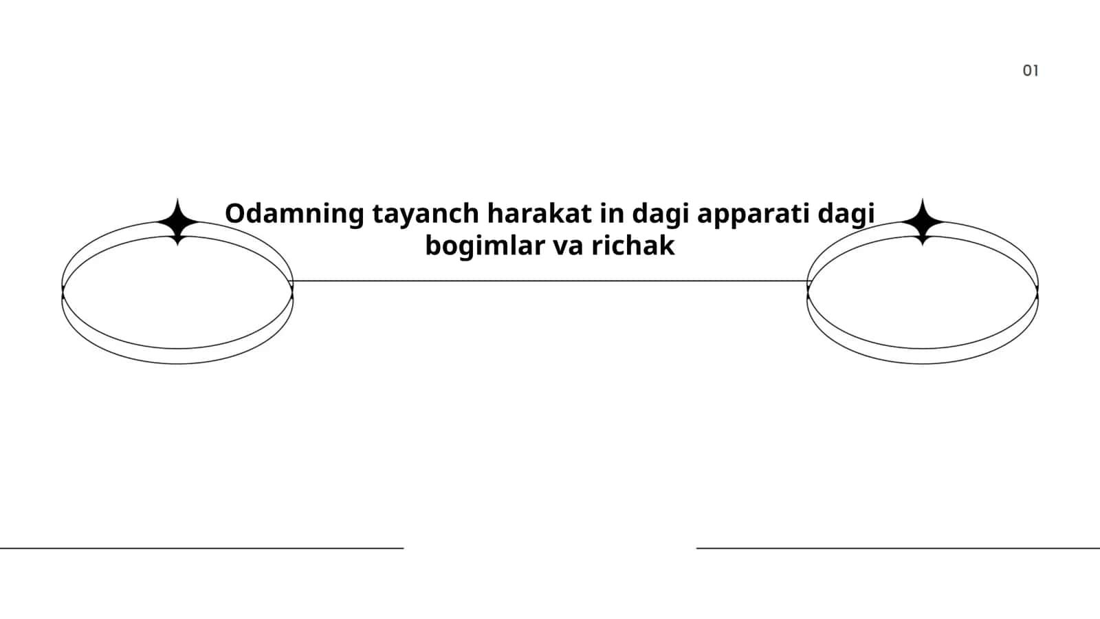 Odamning tayanch harakat in dagi apparati dagi bogimlar va richak