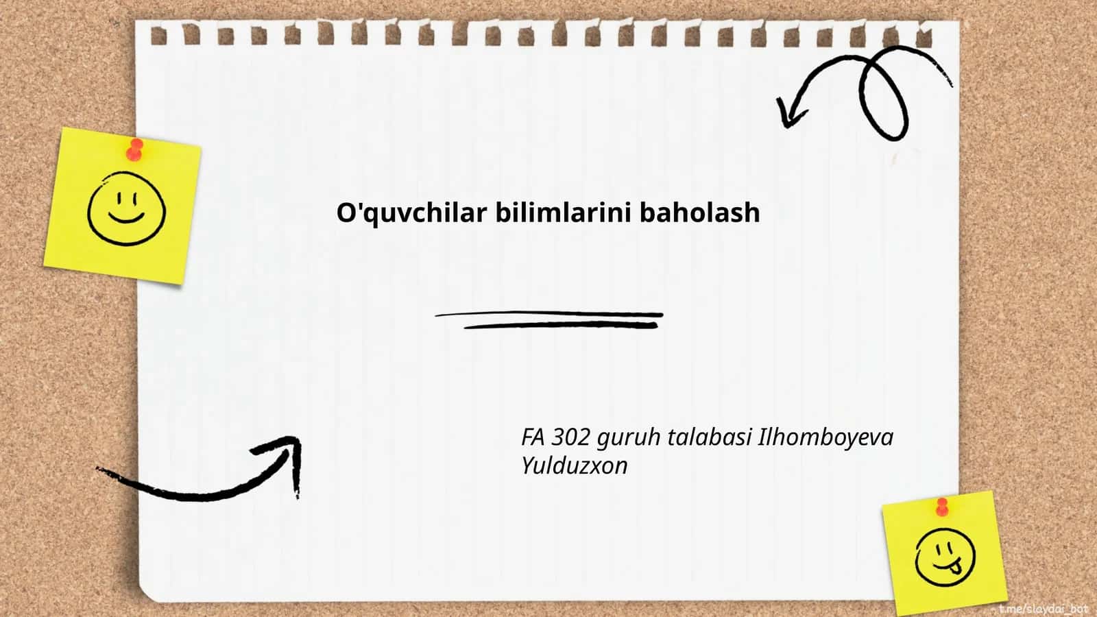 Test sinovlarining samaradorligi