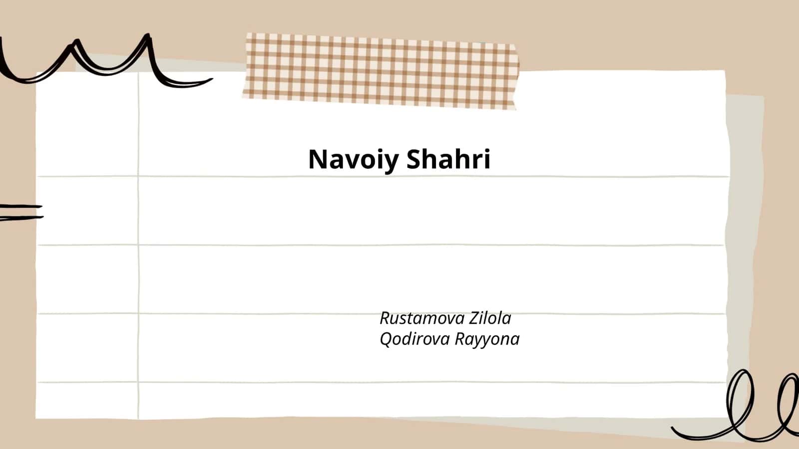 Navoiy Shahri