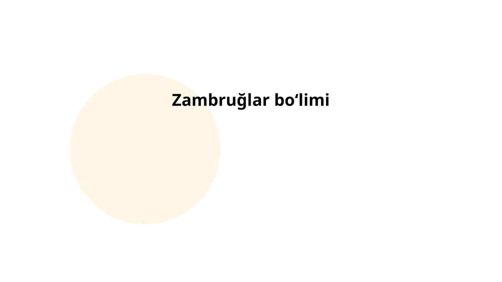 Zambruqlar gigienasi