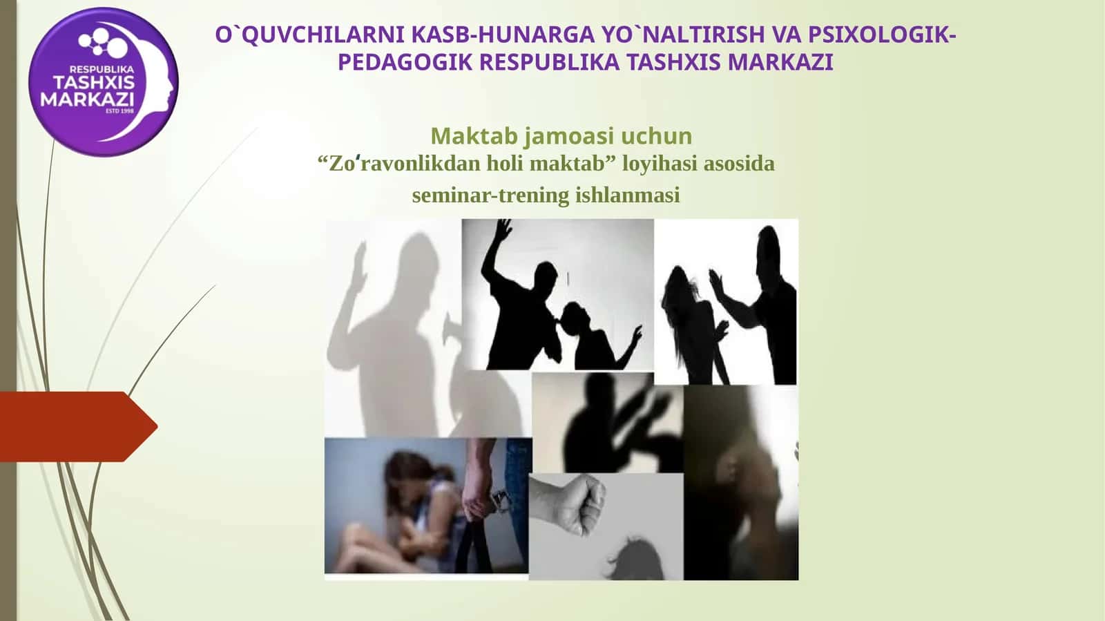 Zo‘ravonlikdan jabr chekkan qurbonlarga yordam berish