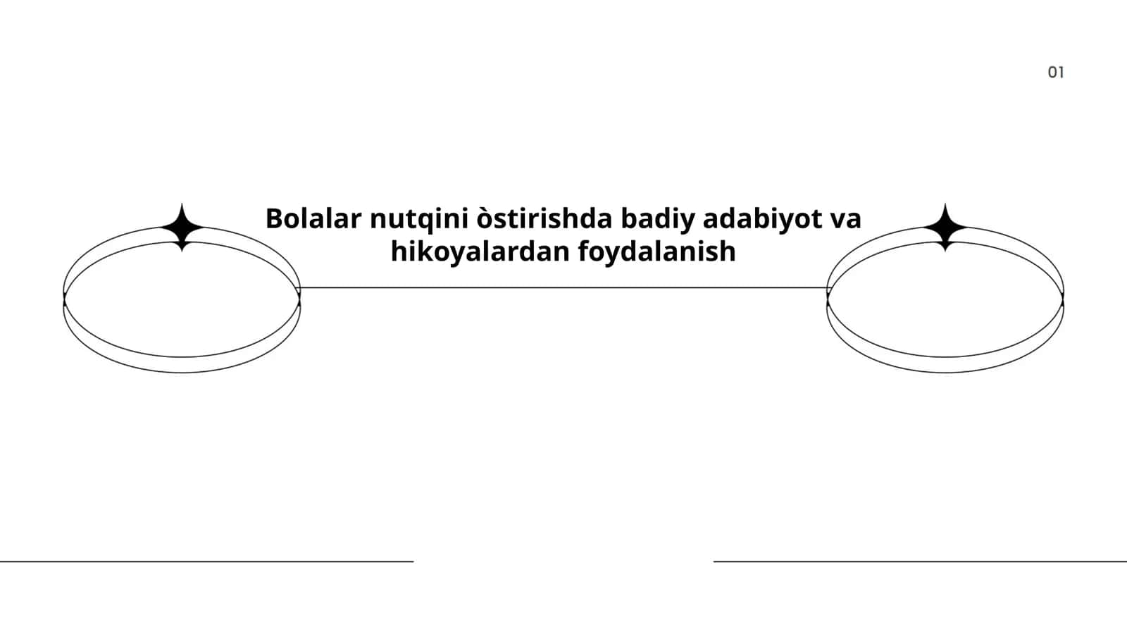 Bolalar nutqini òstirishda badiy adabiyot va hikoyalardan foydalanish