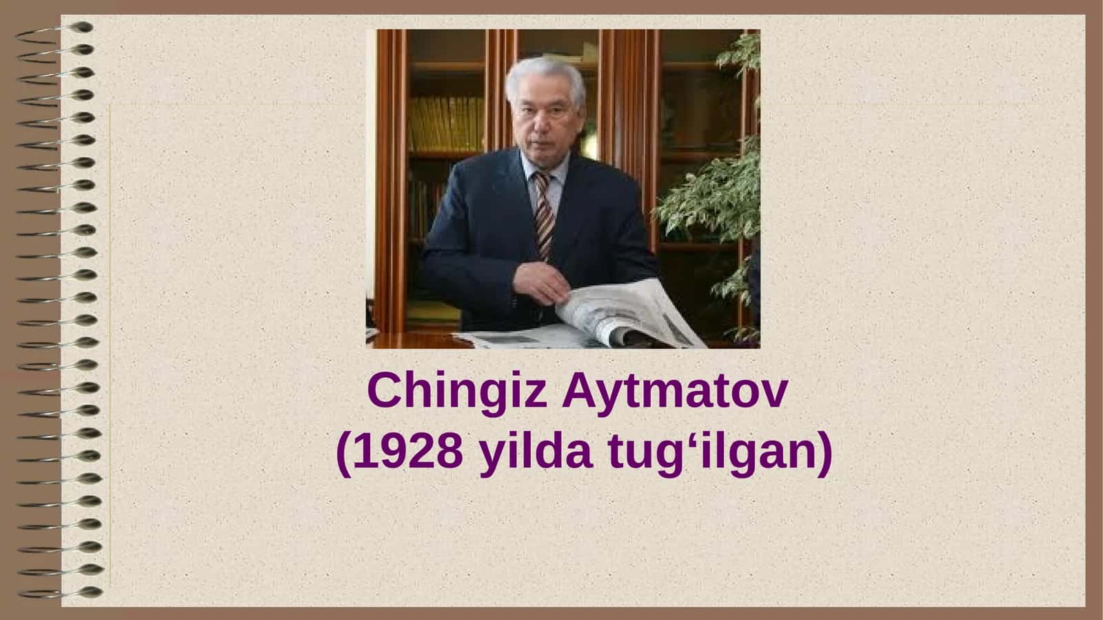 Chingiz Aytmatov hayot yo`li