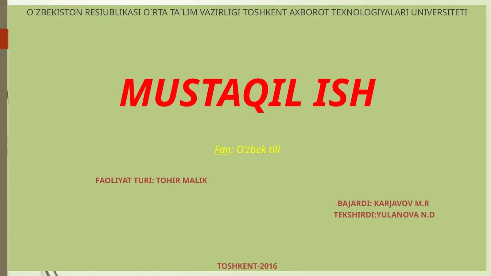 Tarjimai holi