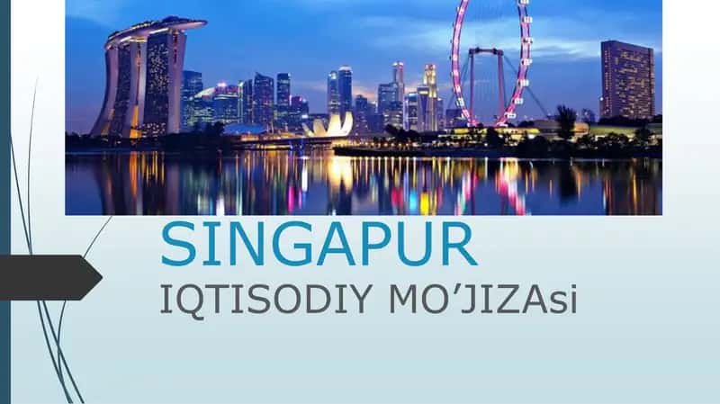 Singapur iqtisodiyoti (iqtisodiy mo'jizasi)