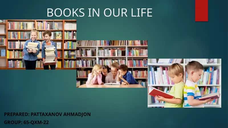 BOOKS IN OUR LIFE