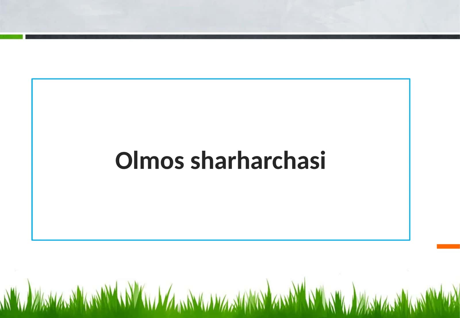 Olmos sharharchasi