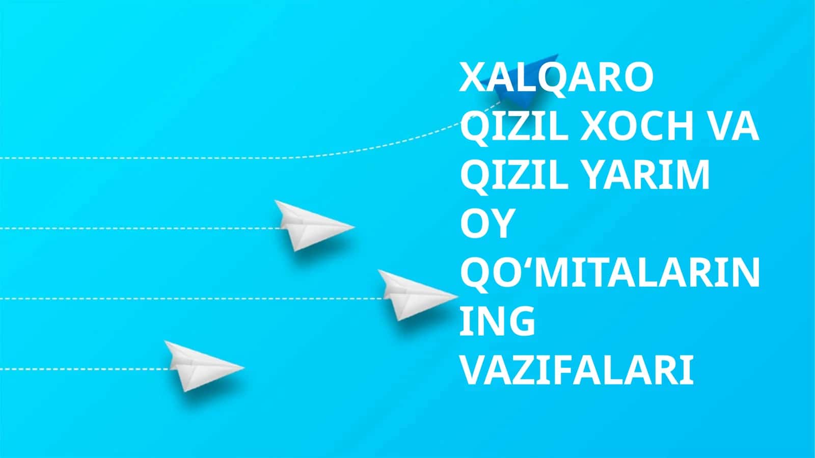XALQARO QIZIL XOCH VA QIZIL YARIM OY QO‘MITALARINING VAZIFALARI