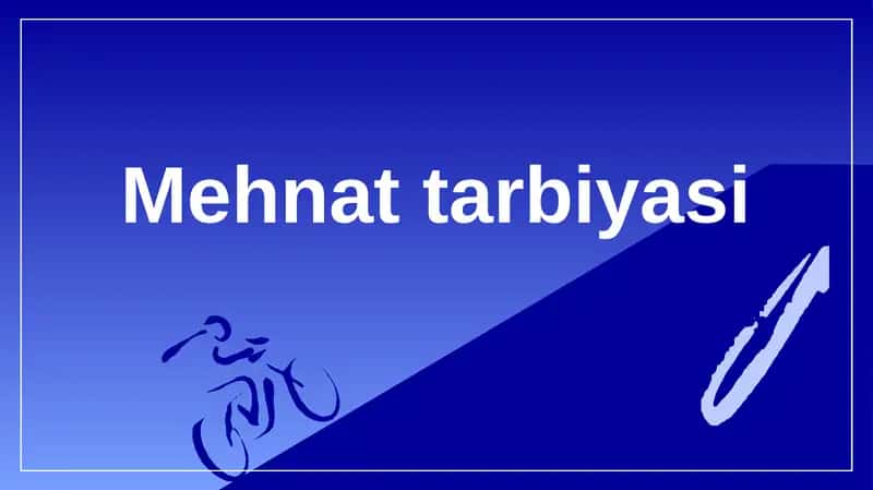 Mehnattarbiyasi