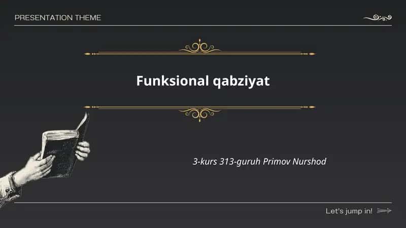 Funksional qabziyat
