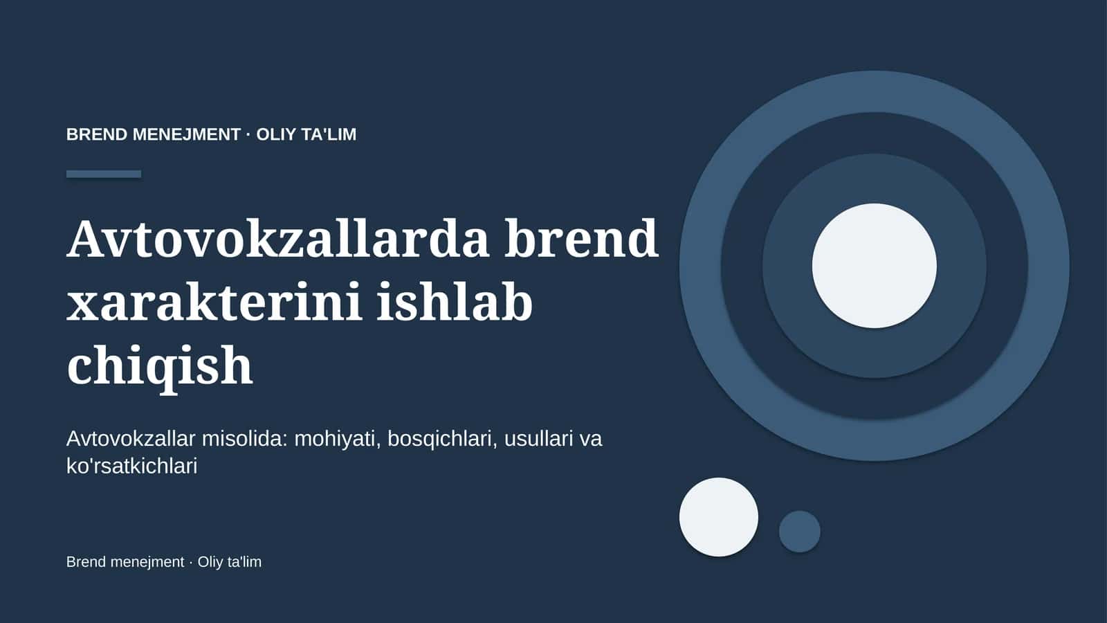 avtovokzallarda brend xarakterini ishlab chiqish 7280