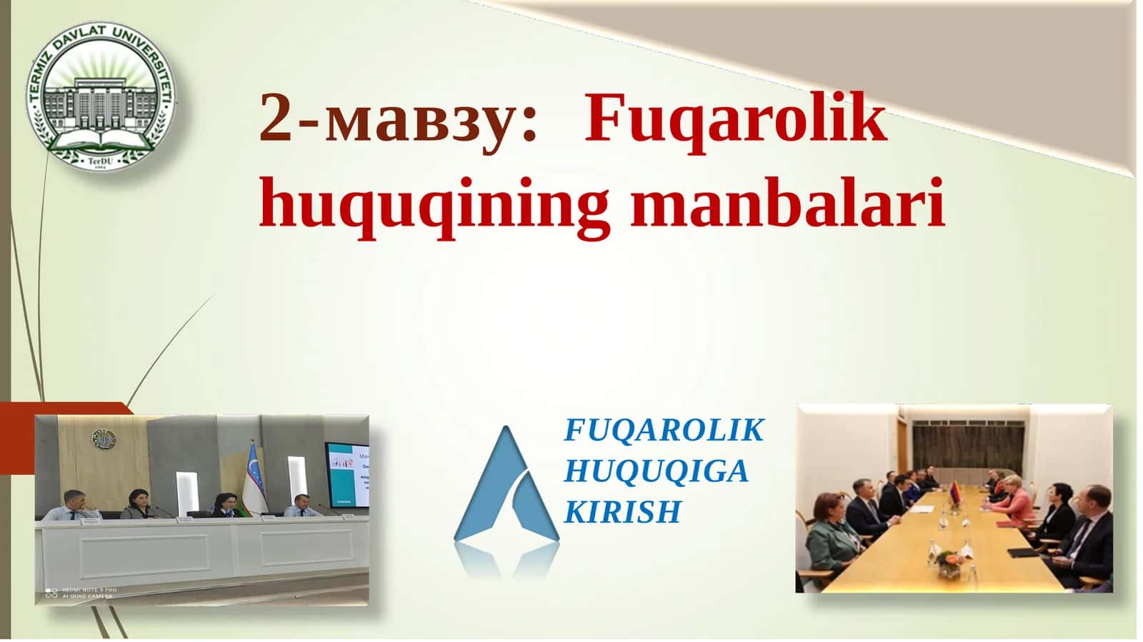 Fuqarolikhuquqiningmanbalari