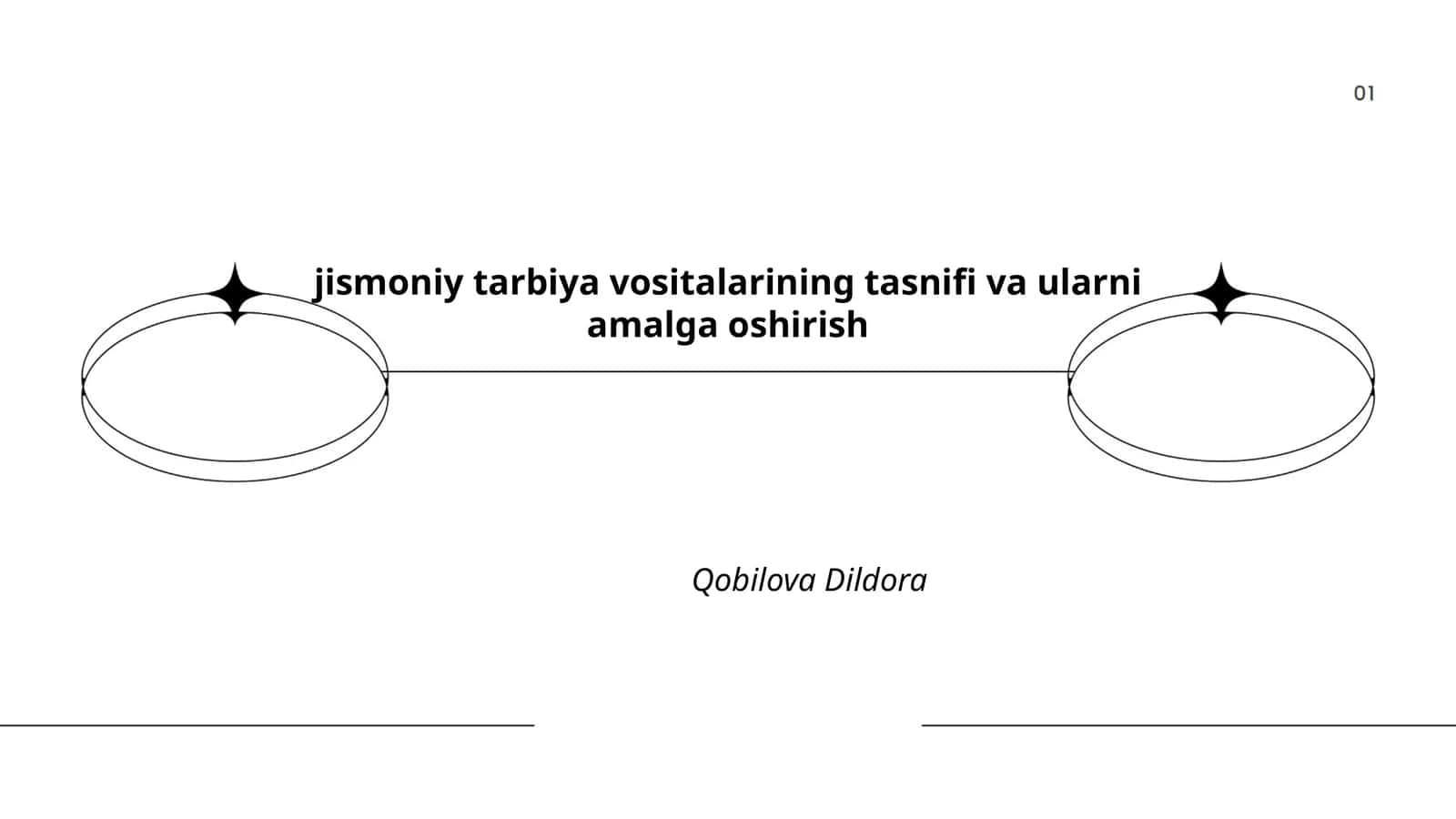 Jismoniy tarbiya vositalarining tasnifi va ularni amalga oshirish