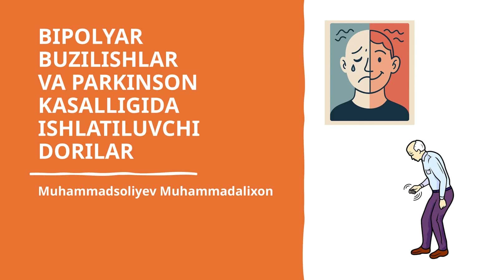 Bipolyar buzilishlar va Parkinson kasalligida ishlatiluvchi dorilar