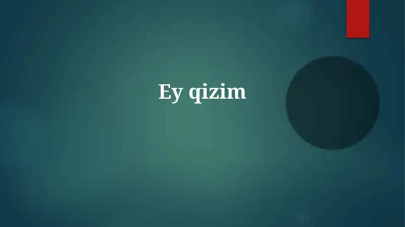 O'zingga ishon