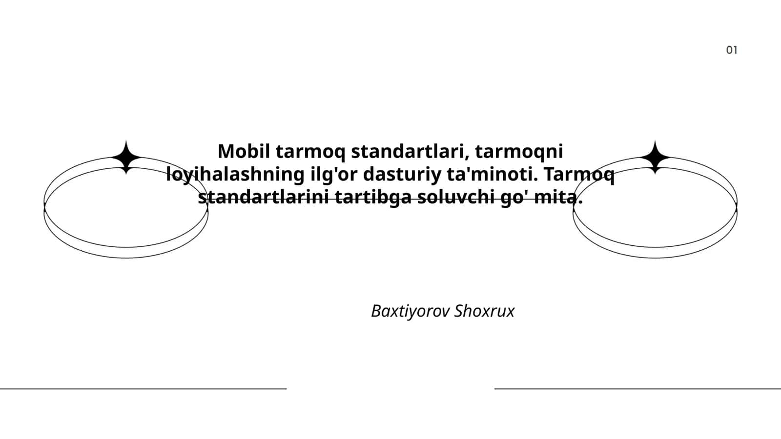 Mobil tarmoq standartlari