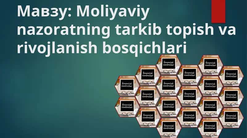 Moliyaviy nаzorаtning tаrkib topish vа rivojlаnish bosqichlаri