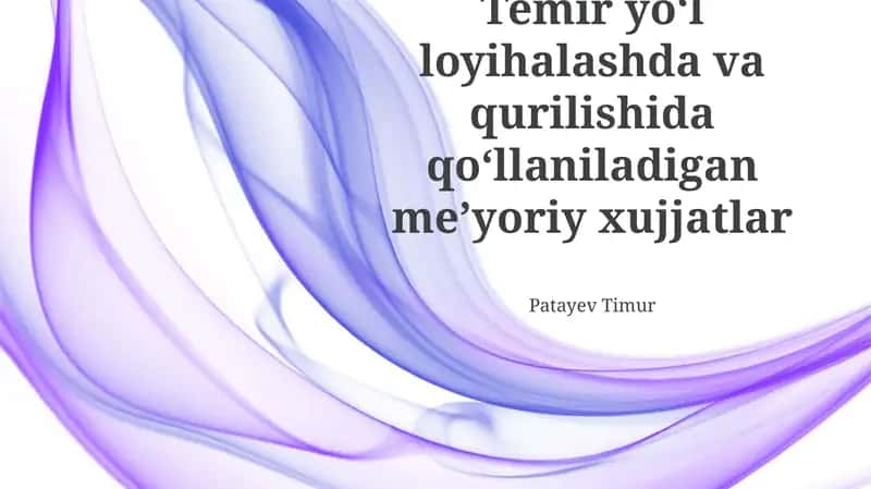 Davlat standartlari va qoidalari