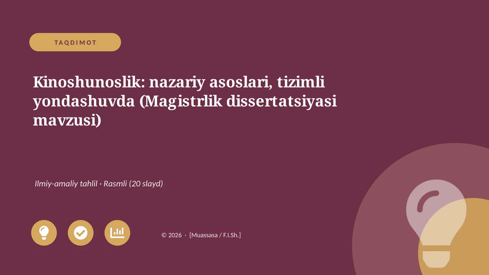 Kinoshunoslik: nazariy asoslari, tizimli yondashuvda