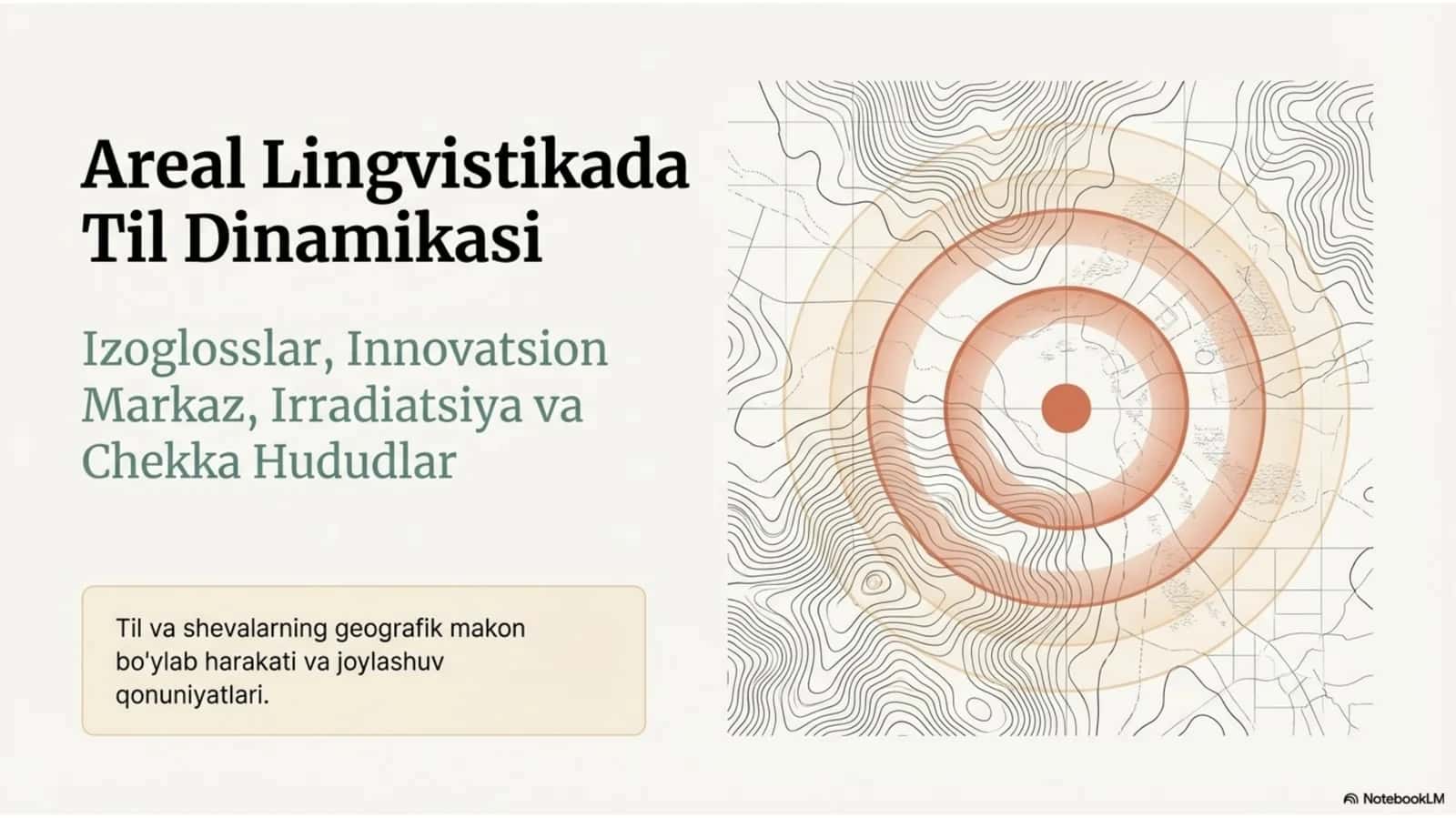 Areal lingvistikada til dinamikasi