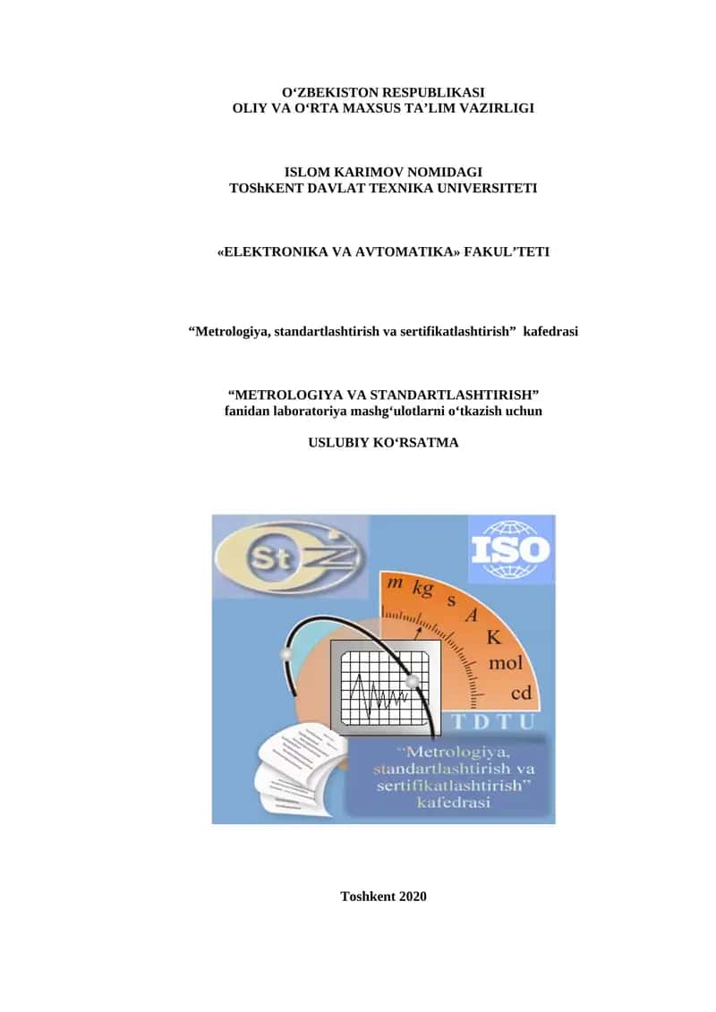 TURLI TIZIMDAGI AMPERMETRLARNI TEKSHIRISH