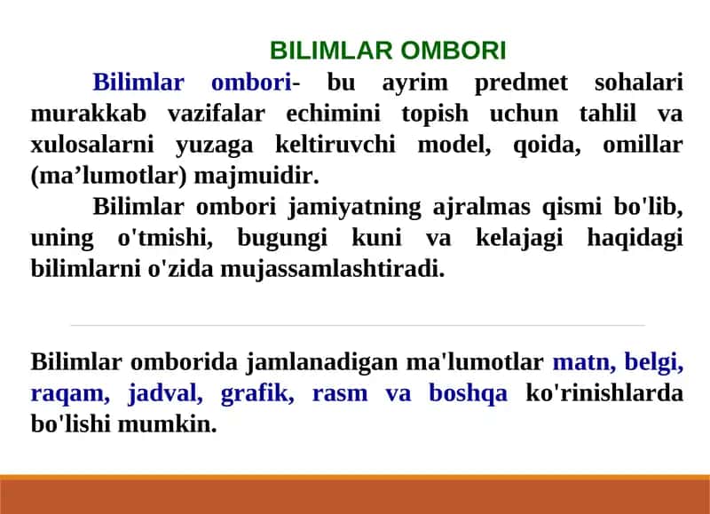Bilimlar ombori