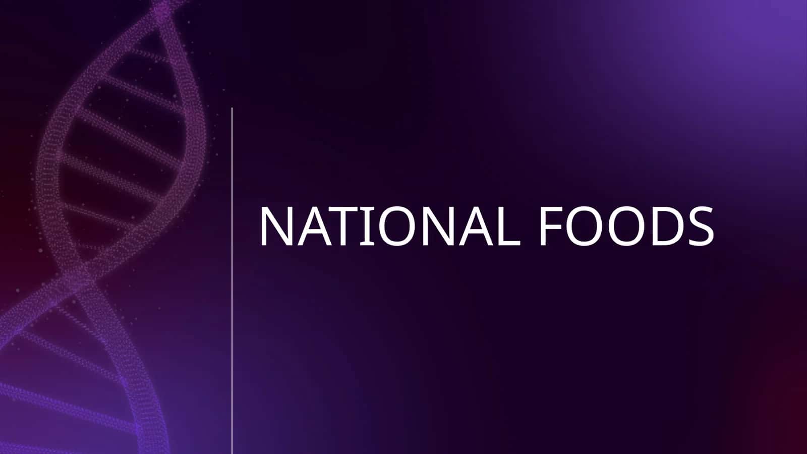NATIONAL FOODS