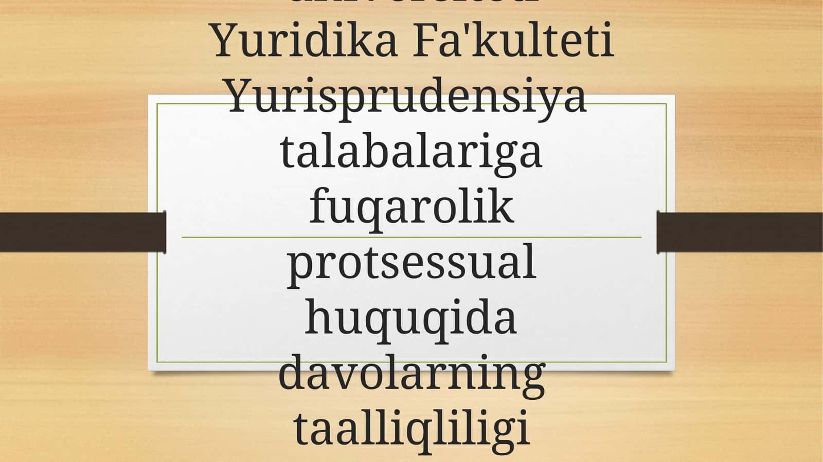Taalluqliliktushunchasi