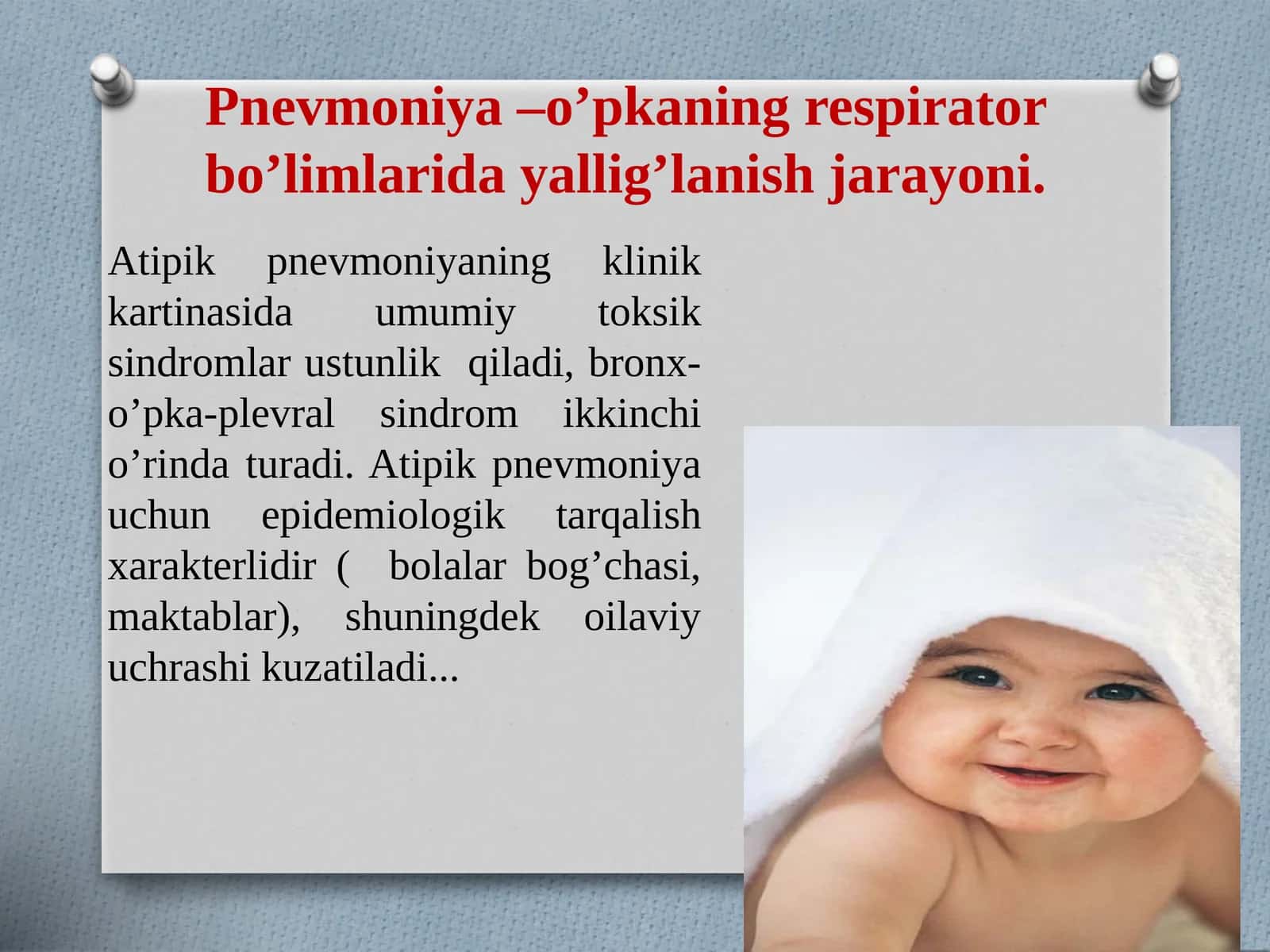 Atipik Pnevmoniyalar