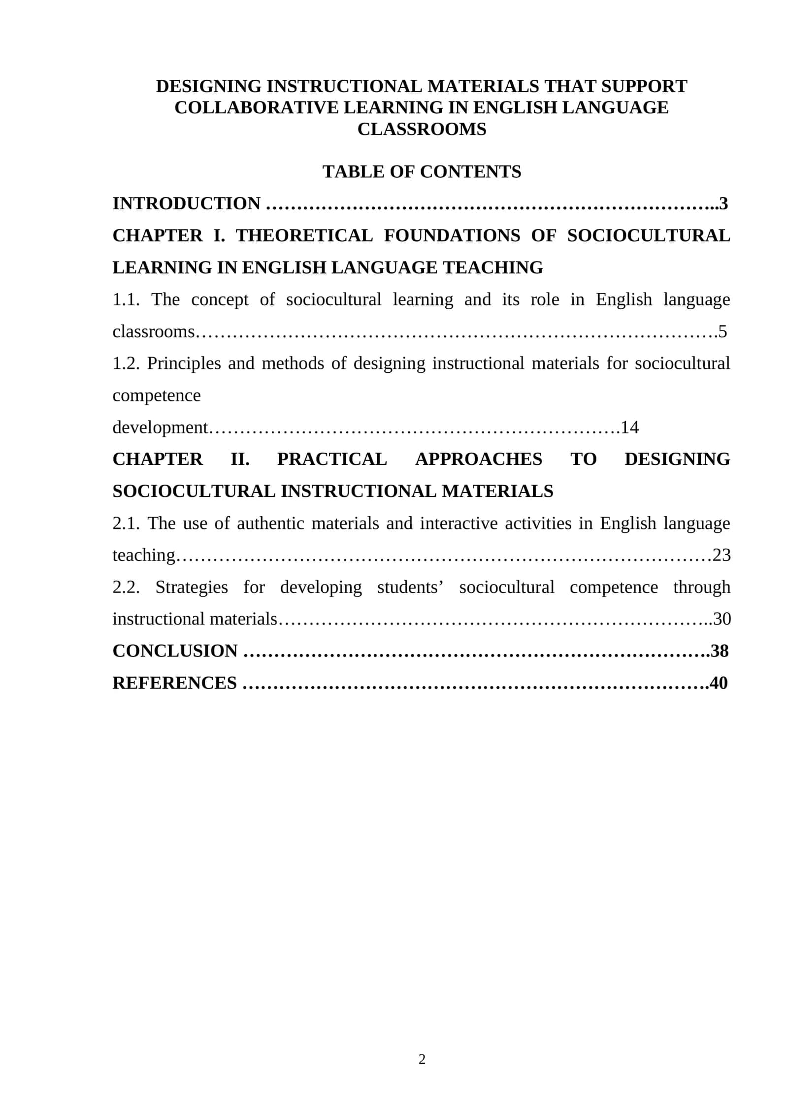 DESIGNING INSTRUCTIONAL MATERIALS THAT SUPPORT COLLABORATIVE LEARNING IN ENGLISH LANGUAGE CLASSROOMS