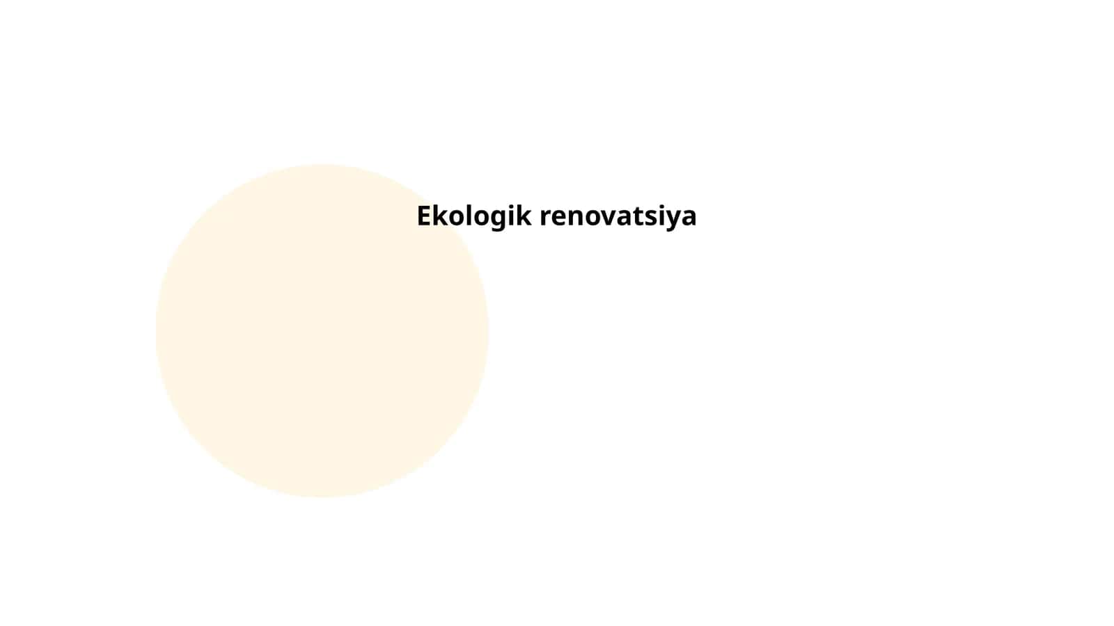 Ekologik renovatsiya