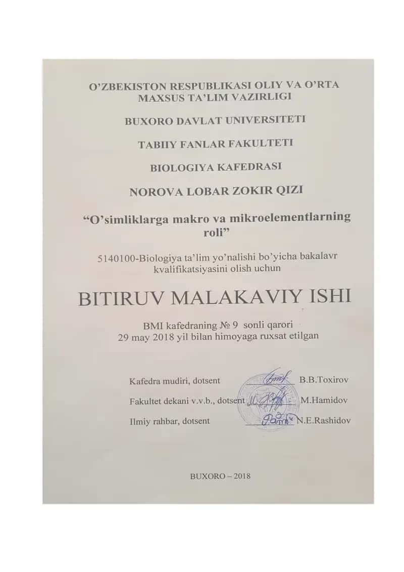 O'g'itlashning fiziologik ahamiyati