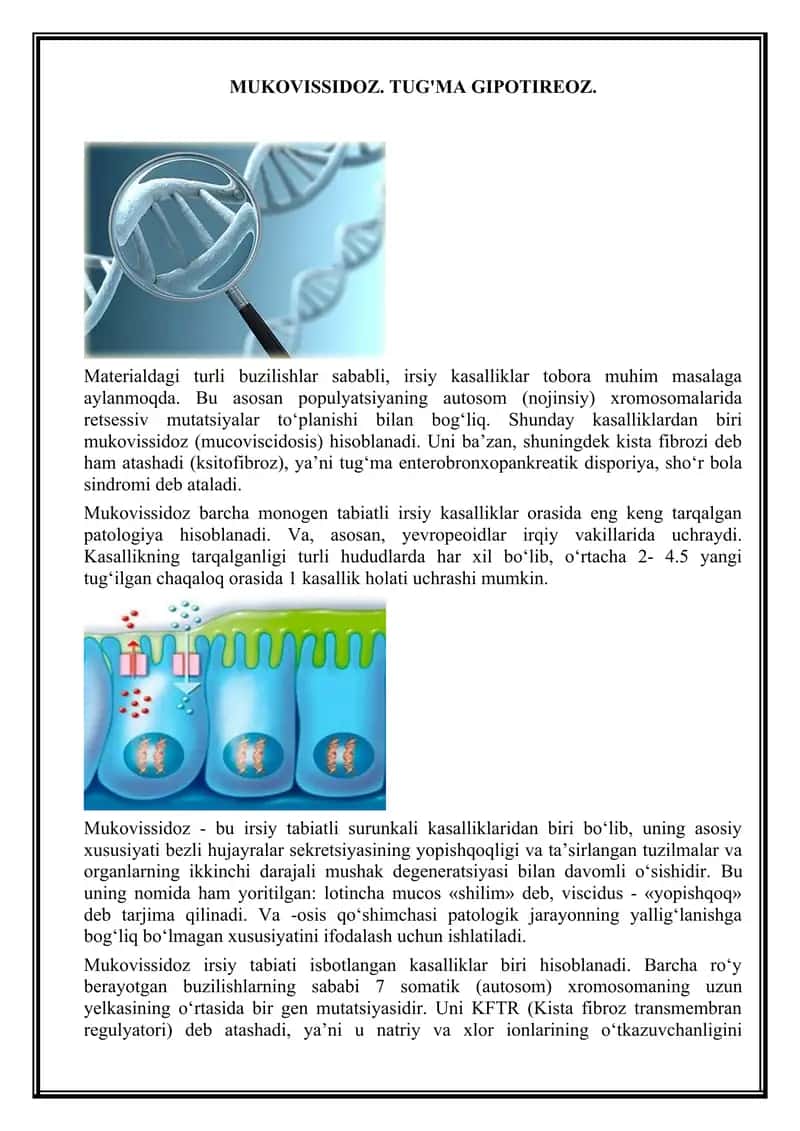 Mukovissidoz