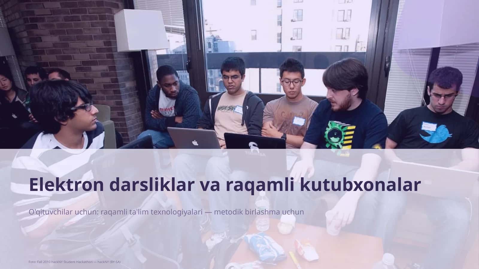 Elektron darsliklar va raqamli kutubxonalar