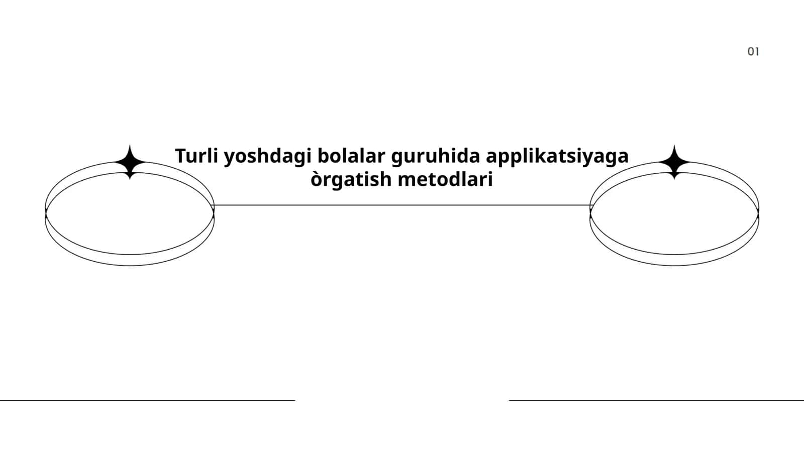 Turli yoshdagi bolalar guruhida applikatsiyaga òrgatish metodlari