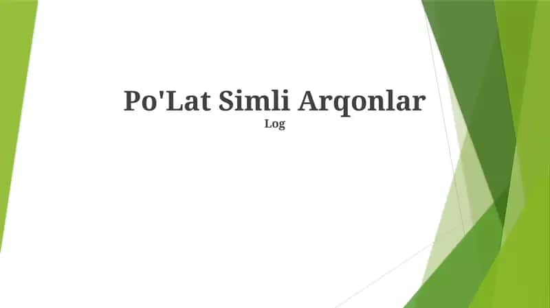 Po'Lat Simli Arqonlar