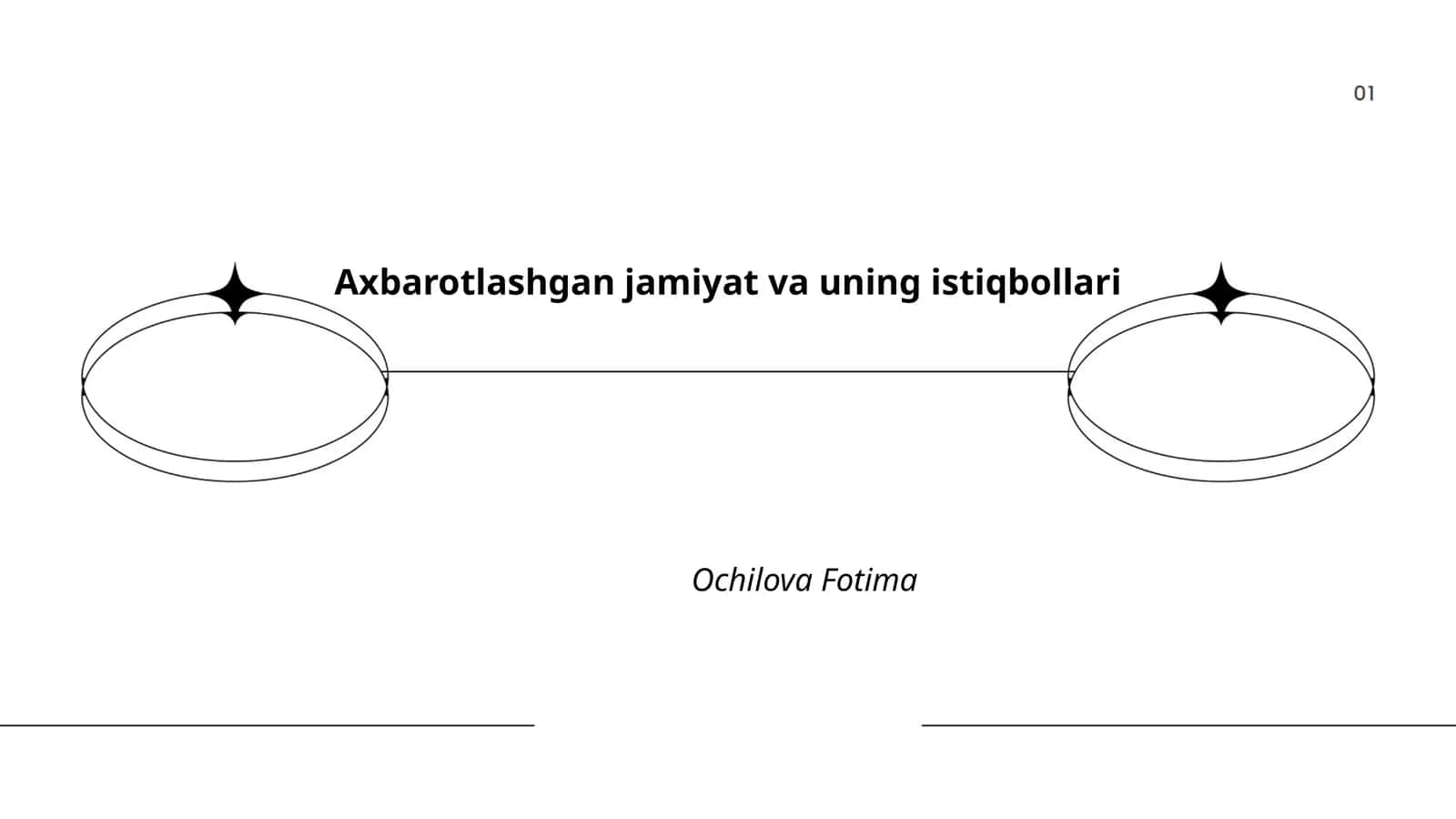 Axborotlashgan jamiyat va uning istiqbollari