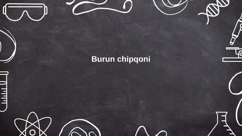 Burun chipqoni