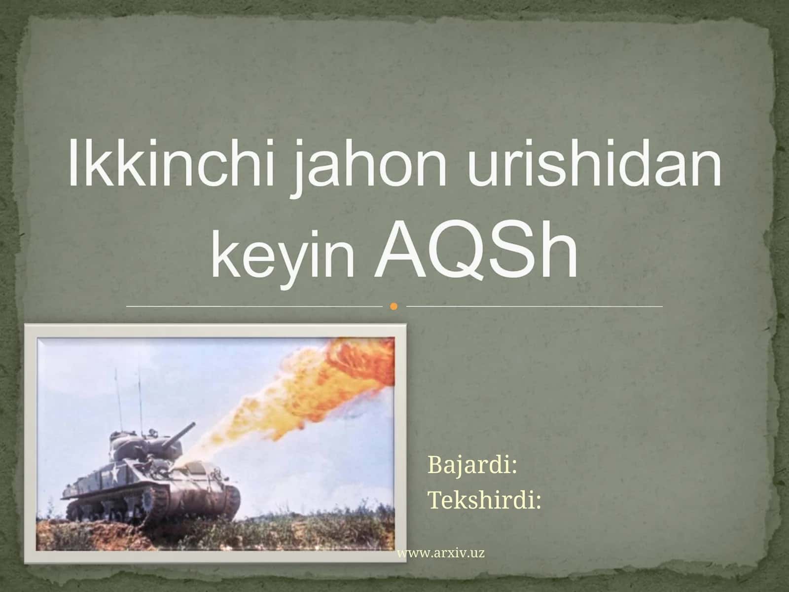 Amerika qo'shma shtatlari