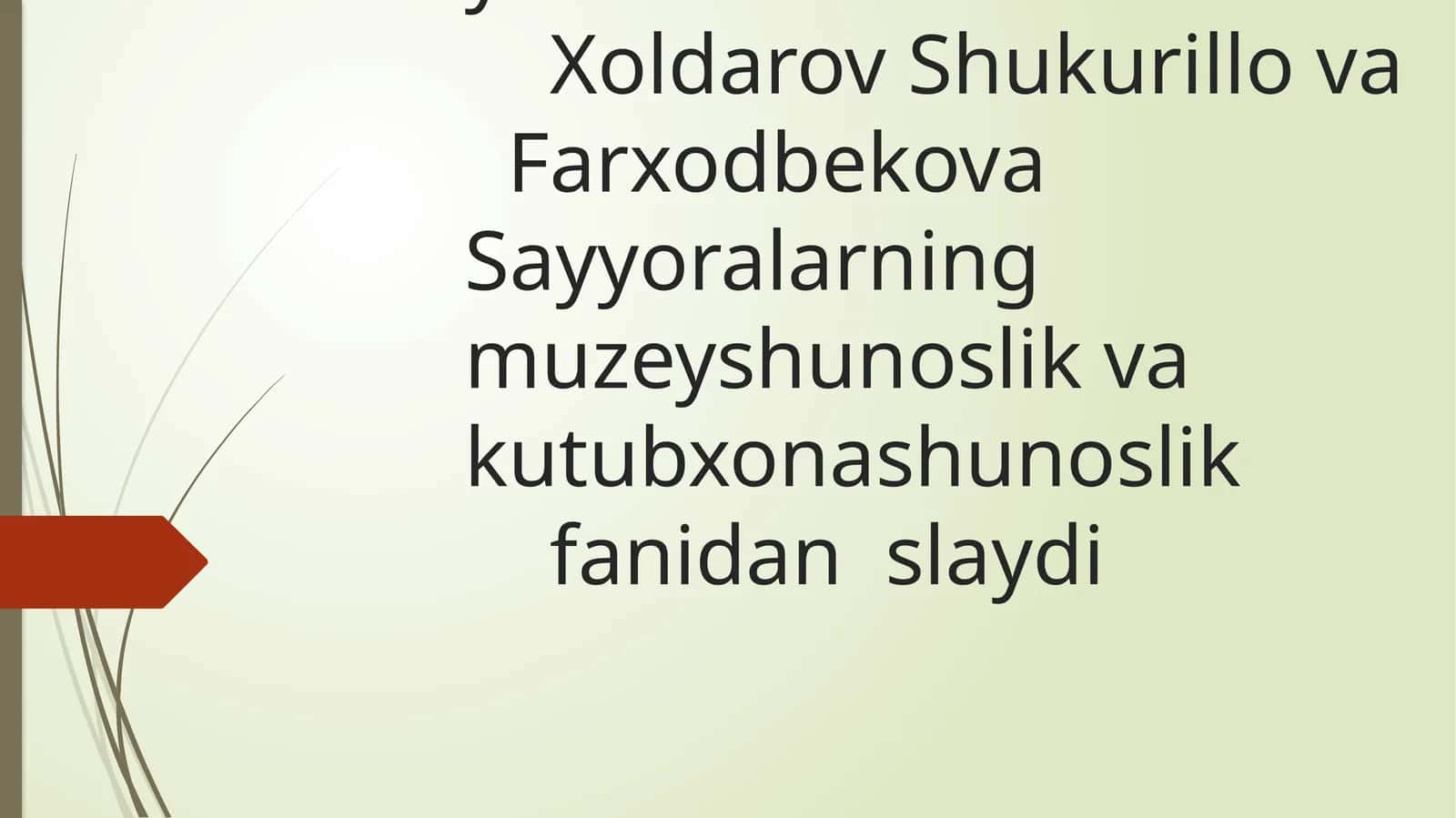 SHARQ QO’LYOZMAKITOBIARINITO’PLASH VASAQLASHDA TURKISTONDAGIMAHALLIYMUASSASALAR, KITOBISHQIBOZLARIVAOLIMLARINING ROLI