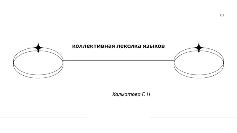 Коллективная лексика языков