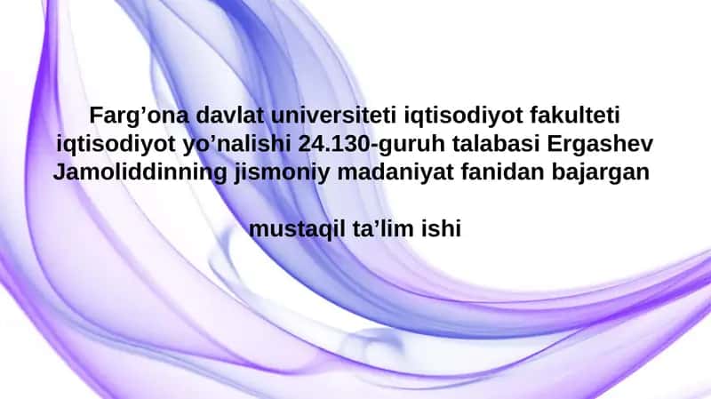 qisqa oʻrta va uzoq masofaga yugurish