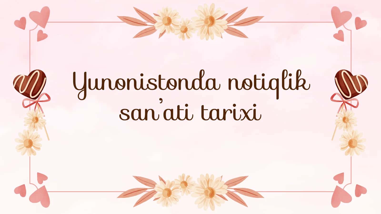Yunonistonda notiqlik san’ati tarixi