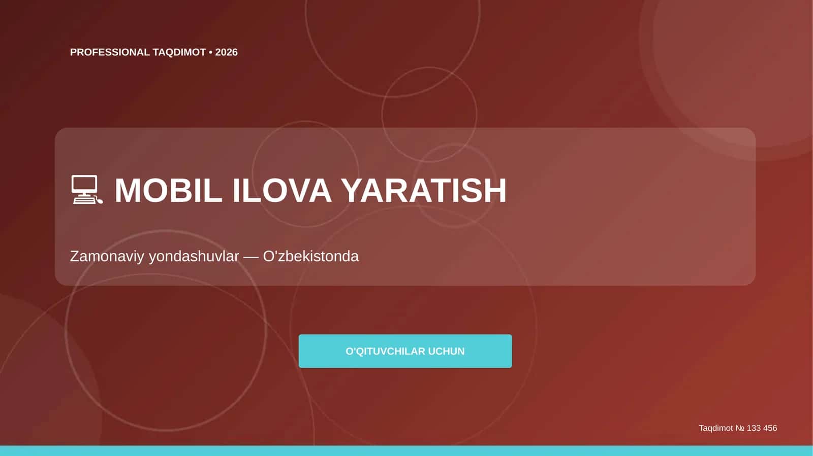 MOBIL ILOVA YARATISH
