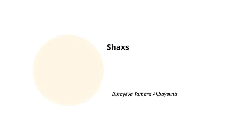 Shaxsning shaxsiyati va xarakteri