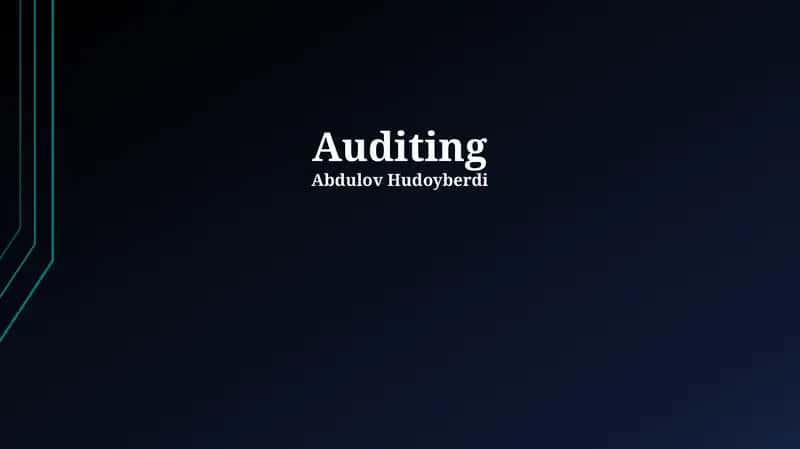 Audit Process and Methodology