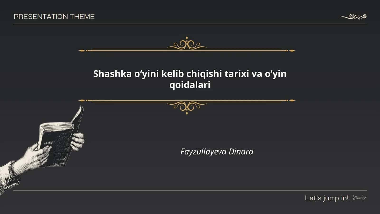 Shashka oʻyini kelib chiqishi tarixi va oʻyin qoidalari
