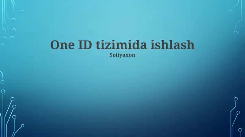 Yagona ID Tizimi