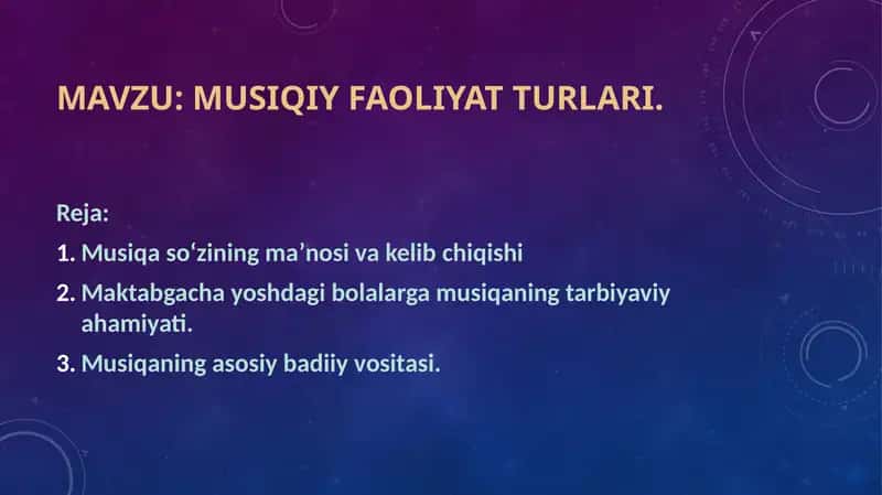 Musiqa (Music)